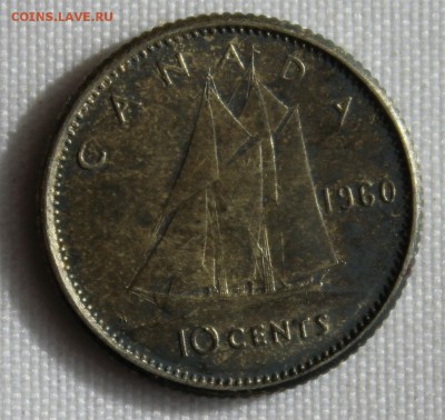 С 1 руб. КАНАДА 10с 1960г. ПАРУСНИК  до 15.10 в 22-00 - IMG_3355.JPG