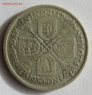 С 1 руб. БРИТАНИЯ 1 флорин 1930г. ГЕОРГ-V  до 15.10 в 22-00 - IMG_3347.JPG