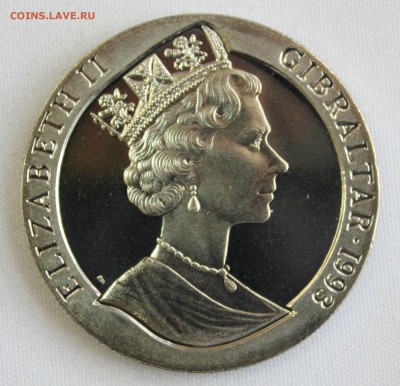 С 1 руб. ГИБРАЛТАР 2,8 экю 1993г. КОСМОС,ШАЙБА до 15.10 в 22 - IMG_3435.JPG