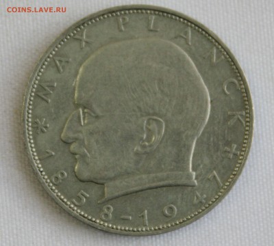 С 1 руб. ФРГ 2 марк 1969г. "D" МАКС ПЛАНК до 15.10 в 22-00 - IMG_3431.JPG