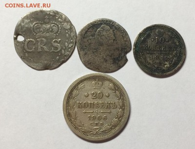 гривенник 1770,10 коп 1912, 20 коп 1906 + бонус - IMG_5384