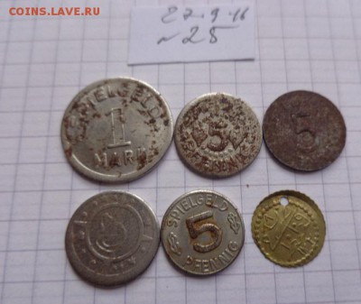 Жетоны игровые Германия    6 шт  до 16.10  в 21-10 мск - DSC04592.JPG