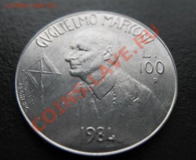 Сан марино, 1984 г, 100 л, до 21.12 в 21-30 мск - см маркони