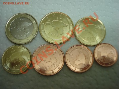 1е, 50с, 20с, 10с, 5с, 2с, 1с, Эстония до 22.12.2010 22-00 - DSC04869.JPG
