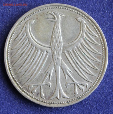 С 1 руб. ГЕРМАНИЯ 5 марк 1951г. "J" до 17.10 в 22-00 - IMG_3273.JPG