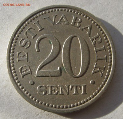 ЭСТОНИЯ 20 сенти 1935. 17.10.2016. - 44640039