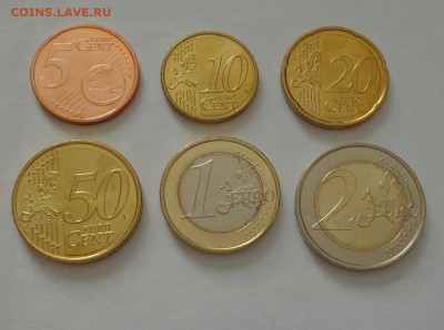 АНДОРРА - ЕВРО-набор АЦ 6 монет до 18.10, 22.00 - Андорра Евро-набор 6 монет