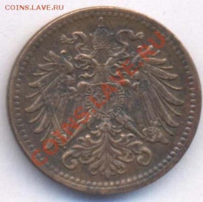 Австрия 1 геллер. 1915 г.До 18.12.10 г.20-00 МСК. - Австрия 1 15.1