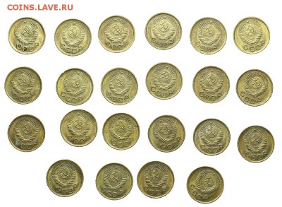 1 копейка 1953 штемпельный блеск 22 штуки до 17.10. - 22:00 - AU288509.JPG
