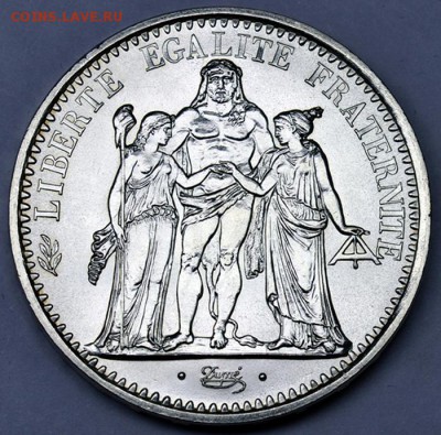 Франция_10 франков 1969. Крупное серебро; до 12.10_22.35мс - 12670