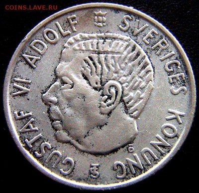 Швеция_2 кроны 1954. Серебро; до 13.10_22.00мск - 11232