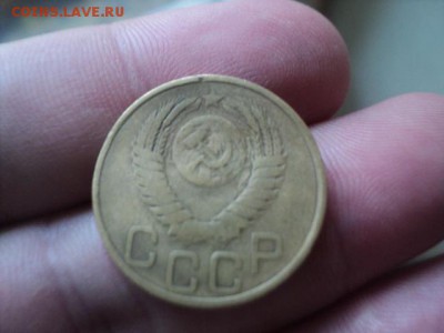 3 копейки 1949г интересные   ок. 19.10.16   23-00 мск - DSC02166.JPG
