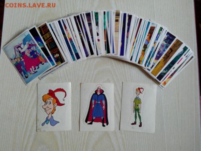 Наклейки Quasimodo Panini 1996 год 140 шт разные - IMG_20160630_090905