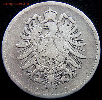 Германия_серебряная марка 1875(В); до 14.10_22.34мск - 12286
