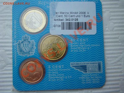 Сан-Марино. Евромонеты - DSC07306.JPG