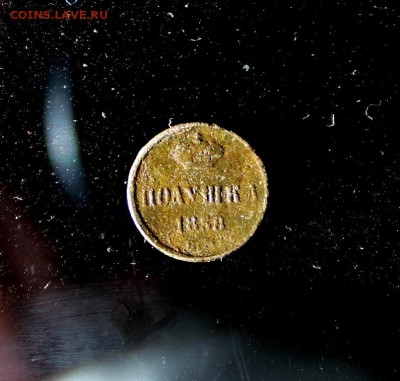 Полушка 1858 не чищеная  до 18.10 в 22:10 - IMG_6933.JPG