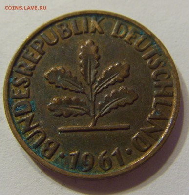 2 пфеннига 1961 G Германия 21.10.16 22:00 МСК - CIMG8131.JPG
