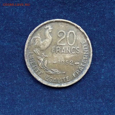 20 франков Франции,до 17.10. - rgowoJrAyHs