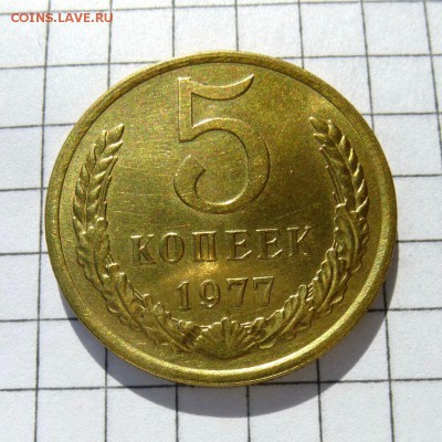 5 копеек 1977 год -=НАБОРНАЯ=- до 21.10.16г - P1060007