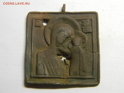иконка  казанская богоматерь 19 век уставшая - Изображение 690
