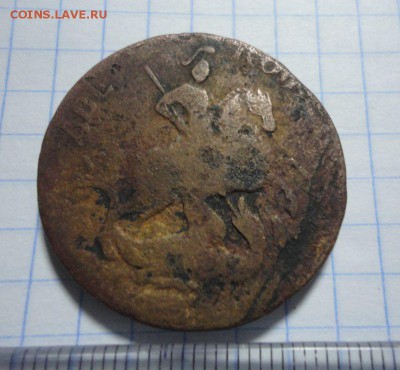 2 копейки 1757 год, надпись сверху, гурт - Москва - DSC02357.JPG