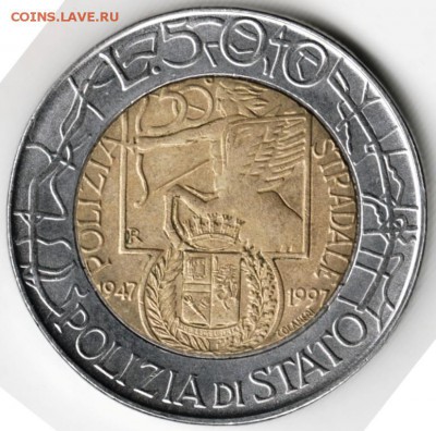 Италия.  500 лир 1997 г. до 24.00 22.10.16 г. - Scan-161014-0032