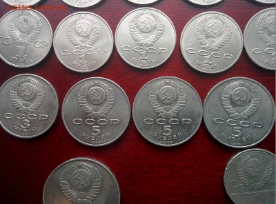 43 монеты Юбилейка СССР с "шайбой" - 15