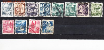 Германия RHEINLAND-PFALZ1947-48 12м - 26