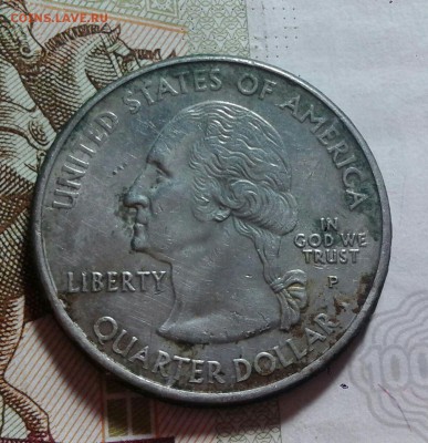25 центов Liberty north carolina 2001г. - 0-02-05-b6c845af492815758813901ee7744162fb917b44dd84de6a62b9cd59a6f88a36_full