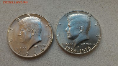 США, 50 центов 1964 и 1976, до 20.10.16 в 22.00 - P_20161016_115247_1