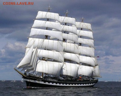 Монеты с Корабликами - Krusenstern2