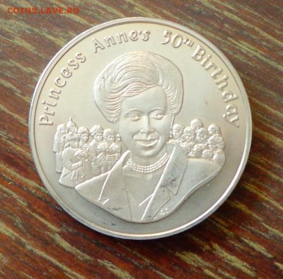 ТРИСТАН-ДА-КУНЬЯ - 50 лет принцессе Анне до 23.10, 22.00 - ТДК - 50п 50 лет принцессе Анне