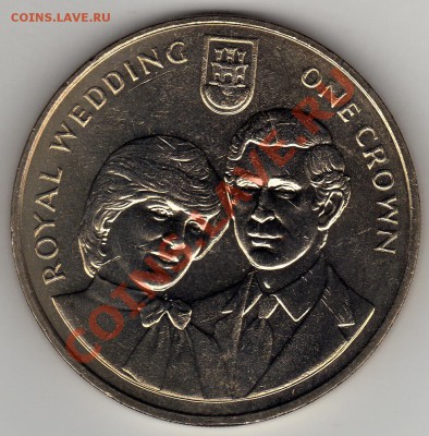 Гибралтар 1 крона 1981 Чарлз и Диана до 22.12.10 в 22.00 мск - img506