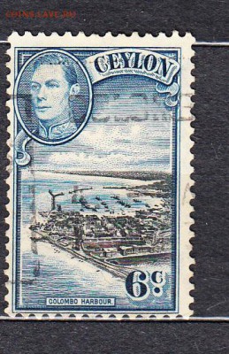 Колонии Цейлон 1938 1м 6ц - 221