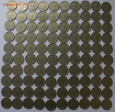 1 руб. 1999г. ммд и спмд 100шт - DSC05920.JPG