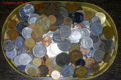 Солянка иностранных монет 300 шт. до 22.10.2016 - 20161016_210241
