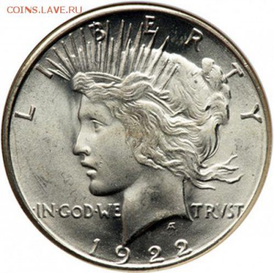 1 доллар США 1922г - 1D_obv_1922S