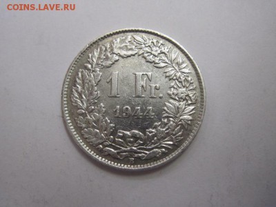 1 франк Швейцария 1944  до 20.10.16 - IMG_5588.JPG