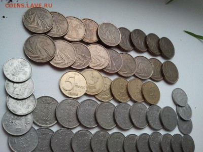 75 монет Бельгии, с рубля - за монету, с описанием - 3