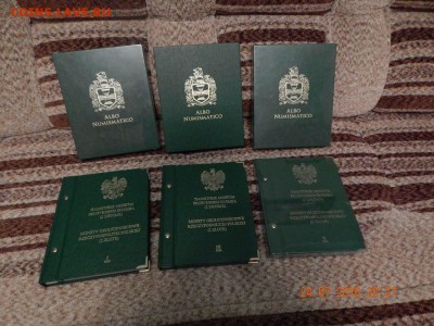 3 альбома "Альбо Нумизматико" для монет 2 злотых - image