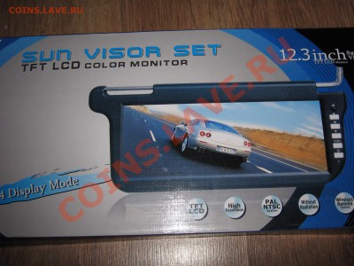 авто солнце защитный козырек с ЖК дисплеем 10.3" - IMG_2564