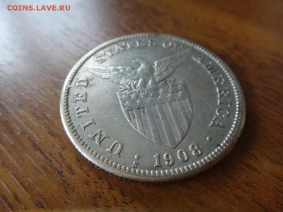 Филиппинские песо 1903 и 1908 на подлинность - DSC03226_новый размер.JPG