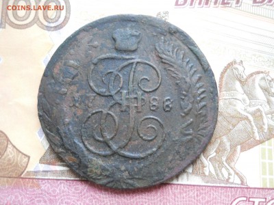5 копеек 1788 года ММ перечекан - DSCN0102.JPG
