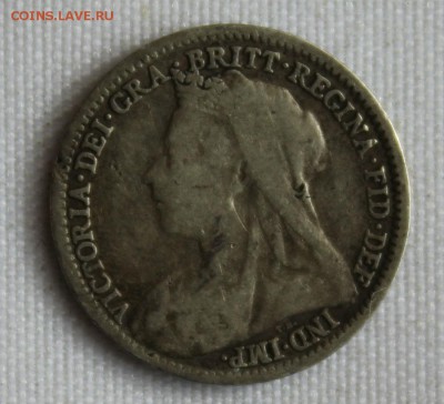 С 1 руб. БРИТАНИЯ 3 пенса 1900г. ВИКТОРИЯ  до 25.10 в 22-00 - IMG_3364.JPG