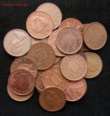 1 пенни Великобритании(25 штук),до 24.10. - dDThFk43jeo