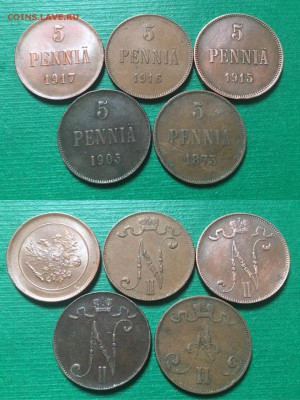 5 пенни, 1873-1917гг. 5 шт. - IMG_6851.JPG