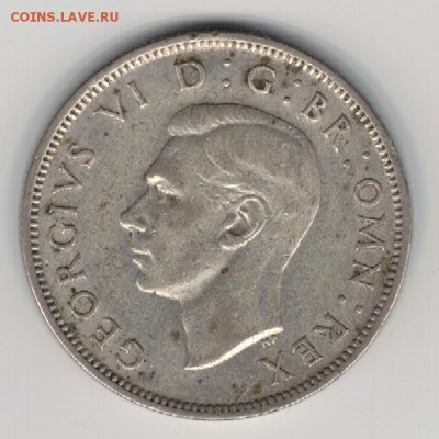 Ag Великобритания флорин 1942 ДО 25.10 В 22.00МСК (Г171) - 5-вел