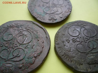5 копеек 1784,85,87гг,до 24.10 2016 - 03