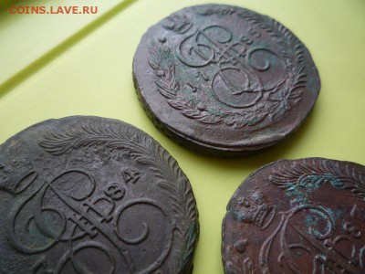 5 копеек 1784,85,87гг,до 24.10 2016 - 02