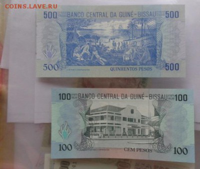 Гвинея Биссау 100 и 500 песос  до 24.10  в 21-20 мск - DSC05573.JPG